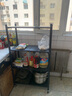 火月亮免安装厨房置物架可折叠落地多层微波炉烤箱推车储物架收纳夹缝架 实拍图