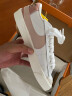耐克NIKE女板鞋经典BLAZER LOW春夏运动鞋DQ1470-102白粉36.5 实拍图