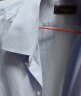 雅戈尔衬衫男夏季短袖格子商务休闲免烫衬衫衬衣不易皱 湖蓝格纹H 38 晒单实拍图