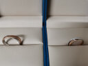 谢瑞麟（TSL）18K金戒指天作之合情侣结婚对戒钻石戒指S4704-S4705 女款（15号，19颗钻，共约16分） 晒单实拍图