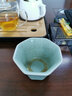 祥业 汝瓷开片可养汝窑茶杯茶具套装功夫品茗杯普洱品杯汝瓷主人单杯 大四喜杯 实拍图
