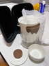 不拙户外旅行茶具套装便携式功夫陶瓷泡茶器家用车载旅游茶具快客杯 2- 雅白云海快客杯(1壶3杯+罐) 实拍图