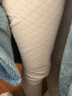 宜而爽商场同款宜而爽 保暖内衣男三层加厚全棉圆领套装男暖棉秋衣秋裤 女款 浅紫 XL 实拍图