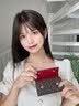 沙驰女包钥匙包小卡包2026新款官方正品牌多功能便携证件包锁匙包女士 顺丰【咖色】精美礼盒 代写贺卡 实拍图