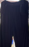 恒源祥棉绸灯笼裤夏季长裤男女防蚊裤宽松人造棉高腰休闲裤太极裤绵绸裤 黑色 4XL(建议180-250斤) 晒单实拍图