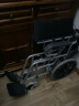 亿佰康 轮椅折叠老人轻便便携手动轮椅车残疾人手推轮椅老年人儿童旅行轮椅免充气实心胎轮椅带手刹 16轮椅经典黑色 实拍图