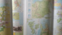 中学地理+中学历史参考地图册（套装2册） 中学地理复习用参考地图册 经典小蓝皮升级版 初中高中地理学习 中考高考提高复习 实拍图