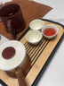 南山先生 茶具套装办公便携快客杯玻璃耐热防烫日式功夫茶具东篱侧把壶旅行茶具 东篱快客杯玻璃壶_茶白+九歌茶盘+茶叶罐 实拍图