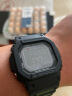 卡西欧（CASIO）手表G-SHOCK系列小红圈小方块系列太阳能电波防水防震防磁日韩表 小黑圈GW-M5610U-1B（京仓速发） 实拍图