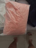 斜月三星（XIEYUESANXING） 斜月三星 珊瑚绒毛巾浴巾套装组合三件套 柔软舒适 粉色珊瑚绒【2毛巾+1浴巾】 实拍图