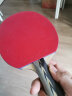 拍里奥Palio套胶皮 蓝海绵CJ8000轻快型专业版乒乓球拍胶皮反胶 红色39-41度 实拍图