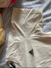 adidas情侣休闲纯棉上衣圆领短袖T恤男女夏季阿迪达斯官方轻运动 米白 XL 晒单实拍图