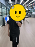 艾伦伯顿（Alen Botun） 瑜伽服女运动套装夏季薄款速干衣裤紧身大码健身训练服短袖跑步衣服装备 三件套-显瘦显腿长 L【建议120-140斤】 实拍图