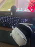 雷蛇（Razer）旋风黑鲨V2系列头戴式电竞游戏耳机耳麦麦克风 适配三角洲行动 旋风黑鲨V2专业版（2.4G+蓝牙）白色 实拍图