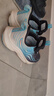 鸿星尔克童鞋男童运动鞋中大童旋转扣跑鞋夏季舒适防滑耐磨 正黑/数码蓝 -尺码偏小1码 36 实拍图