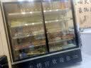 乐创（lecon）串串展示柜冷藏麻辣烫展示柜保鲜柜炸串展示柜点菜 烧烤展示柜 冒菜展示柜商用冰柜点菜风冷 直冷 银/ 黑色可选  层板+后背双制冷 2-8度 五层 1.8米（可广告刻字） 实拍图