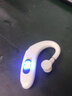 罗巴赫（LUOBAHE） 蓝牙耳机无线单耳挂耳式耳麦超长待机运动跑步开车通话外卖骑行耳机适用于苹果华为oppo荣耀vivo 白色【超长待机丨左右耳佩戴】 实拍图