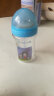 贝儿欣（BABISIL） 特宽口径奶瓶婴儿小奶瓶初生婴儿玻璃奶瓶 蓝色 270ml 晒单实拍图