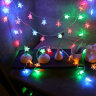 墨斗鱼 星星彩灯3米20灯 LED装饰彩灯氛围灯表白求婚生日场景串灯装饰 实拍图