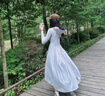 浪莎长款防晒衣女夏季2025新款修身防紫外线冰丝透气防晒裙收腰连衣裙 浅灰色 UPF50+ 【修身连帽裙】 均码 XF 【推荐100-130斤】 实拍图