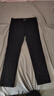 真维斯（Jeanswest）休闲裤男士秋冬季新款2025宽松直筒纯棉舒适透气时尚百搭长裤子男 黑色 31 码(2尺4) 实拍图