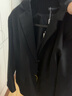 豪耀小西装外套女职业装女装套装秋冬正装韩版修身休闲面试工作西服女 黑色西装+裤子 5XL 码(建议150-160斤) 实拍图