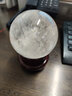 关辰天然白水晶球摆件原石打磨招财转运玄关客厅办公居家风水送礼开业 直径8厘米【配底座和证书】 实拍图