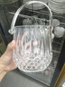 曼薇 亚克力小号冰桶家用酒吧KTV冰粒桶啤酒香槟桶 1.2L水晶冰桶 送 亚克力冰夹 实拍图