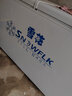 雪花【十年联保】【以旧换新】铜管冰柜商用大容量家用冷冻冷藏两用卧式单温双温冷冻小型冰箱大冰柜 雅白色539【铜管速冻+一级节能】 288L 实拍图