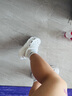 斯凯奇女鞋洞洞鞋夏季季泡泡鞋外穿半拖凉鞋一脚蹬拖鞋 【厚底】白色/WHT 38 实拍图