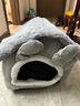 迪普尔 狗窝冬季猫窝秋冬天可拆洗封闭式法斗保暖房子狗屋泰迪小型犬* M-适合13斤内 * 实拍图