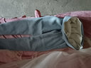 米豆小主羊羔绒打底裤女冬加绒加厚螺纹修身显瘦高腰弹力外穿女裤长裤 浅灰色【加厚羊羔绒】 XL 【115-135斤左右】尺码偏小，可选大1码 实拍图