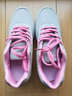 轩途诗女鞋夏季透气网面摇摇鞋休闲鞋女韩版增高厚底松糕鞋子女运动鞋 网面灰粉色 36 实拍图