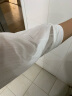 尚都比拉时尚洋气圆领七分袖雪纺衫女秋高级少女感气质通勤上衣123V43848 白色 M  晒单实拍图