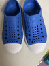 Skechers斯凯奇儿童洞洞鞋夏季凉鞋男女童涉水溯溪鞋防滑沙滩拖鞋91995L 薰衣草色/LAV 28.5 实拍图