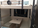 菲雅丽兰 上下床多功能组合床带书桌床儿童床高低床子母床上床下桌小户型 XS01升降床+挂梯+豪华版乳胶软包 1200*1900 实拍图
