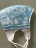 迈贝仕 婴儿口罩一次性3D立体轻薄透气20枚独立包装婴幼儿宝宝口罩内含熔喷布小童帅气款 实拍图