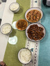 上林春天实木餐桌 可伸缩折叠实木餐桌椅组合餐桌餐椅圆形饭桌子餐厅家具 1.2米白色 一桌四椅 实拍图
