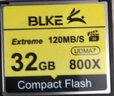 BLKE  CF卡32G 7D储存卡适用佳能单反相机内存卡5D3 5D D800尼康闪存卡D700数码相机存储卡120M  32G CF卡+ CF读卡器 实拍图
