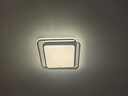 箭（ARROW）箭牌照明 吸顶灯led卧室灯北欧后现代阳台过道餐厅中山灯具 60瓦方形三色42cm适22平内 实拍图