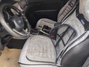 汽车座椅腰靠车用腰背靠垫透气四季司机驾驶员座腰部支撑腰枕托 居家办公室按摩腰靠舒适 纯网款-冰丝腰靠 实拍图