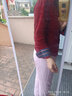 Navigare意大利小帆船灯芯绒衬衫女秋冬纯棉长袖衬衣时尚通勤开衫 勃艮第红 XL 实拍图
