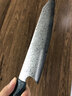冠（Grand Sharp Art of knife）菜刀67层大马士革钢日式厨房刀具套装水果切菜片刀日本AUS10钢芯 DMS-121K大切付刀 实拍图