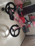 童贝星儿童自行车男孩2-3-6-8-9岁小孩单车脚踏车宝宝童车 樱花粉+ 一体轮 +水壶款头盔大礼包 16寸适合身高105-125cm 实拍图