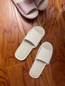 洁丽雅【2双装】亚麻拖鞋女夏季室内居家用吸汗防臭静音情侣凉拖鞋四季 大红+卡其 38-39 女+42-43男 实拍图