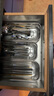 逸居客（YIJUKE）消毒柜筷子盒不锈钢筷子筒厨具刀叉筷餐具收纳盒沥水筷子架筷子笼 消毒柜筷子筒【2个装】 实拍图