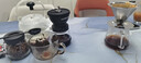 CAFE RHYME臻航 可水洗手摇磨豆机 粗细可调 手动咖啡豆研磨机 手磨咖啡机 磨豆机+滤网+分享壶 实拍图