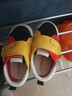 卡特兔婴儿学步鞋男童鞋儿童软底机能鞋加绒女童宝宝小童秋冬室内鞋 红黄蓝-网眼 25 内长15.5cm 脚长14.3-14.9 实拍图