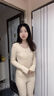 CleainKorte保暖内衣女加绒加厚发热德绒抗静电内搭无痕男士秋衣秋裤保暖套装 倍暖-女【含羊绒蛋白】裸粉色 M 实拍图