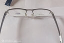 精工(SEIKO)眼镜框男款半框钛材近视配镜镜架HC1004 159+配镜国产1.56镜片 实拍图